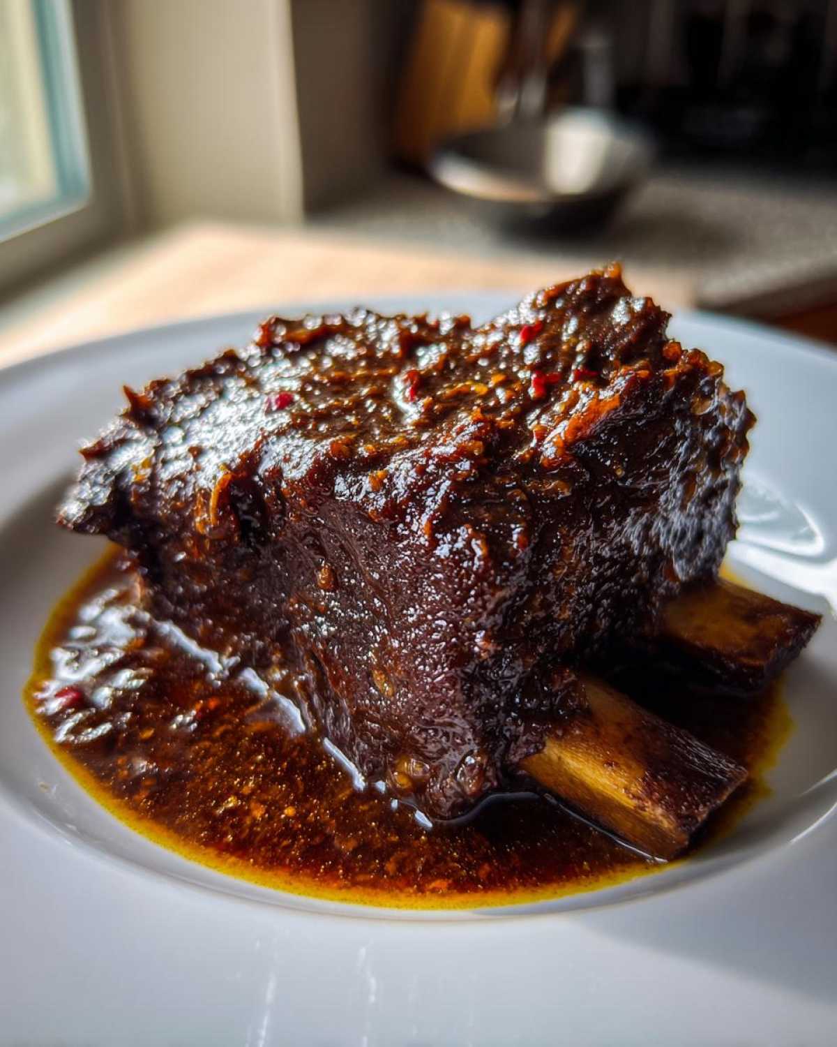 Black Garlic Braised Short Ribs - detail 2