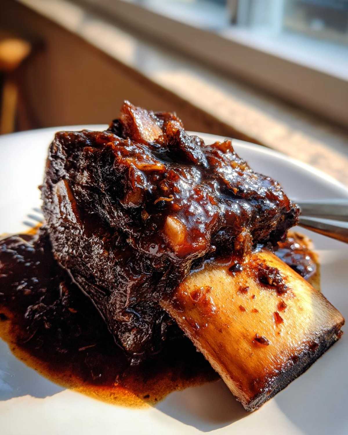Black Garlic Braised Short Ribs - detail 4