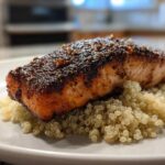 Blackened Salmon with Quinoa