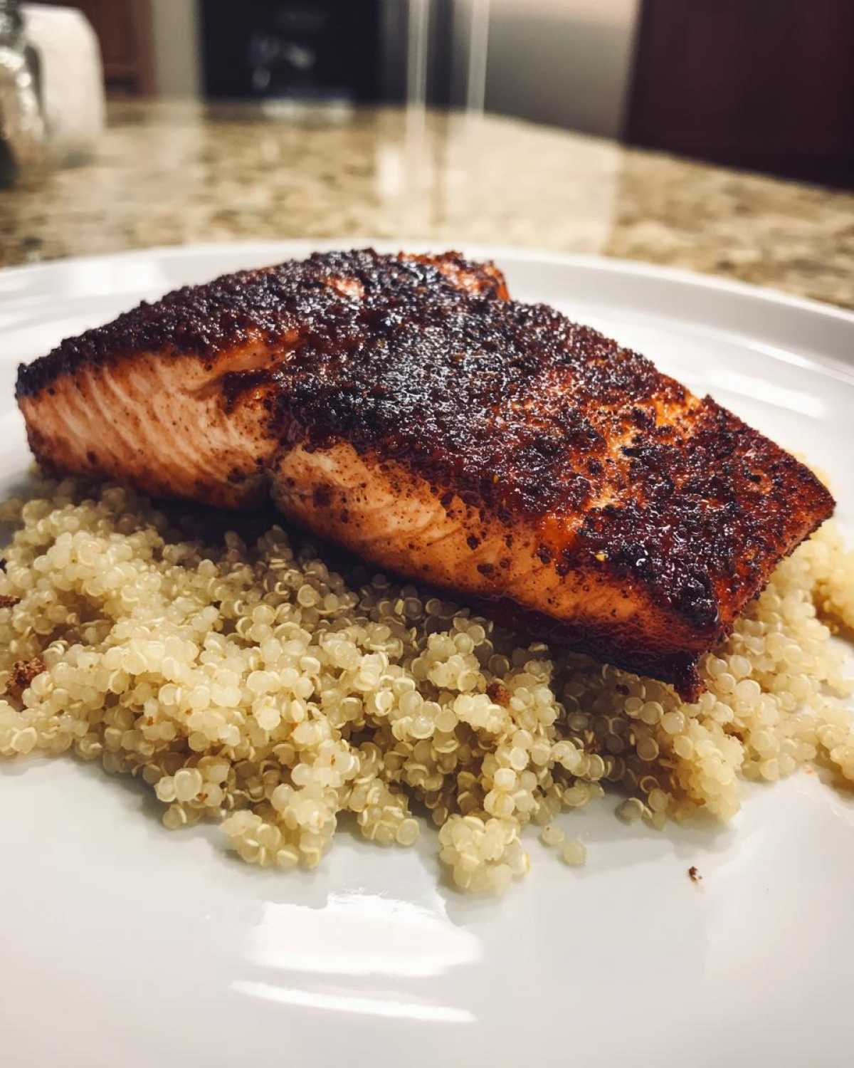Blackened Salmon with Quinoa - detail 4