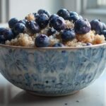 Blueberry Quinoa Breakfast Bowl