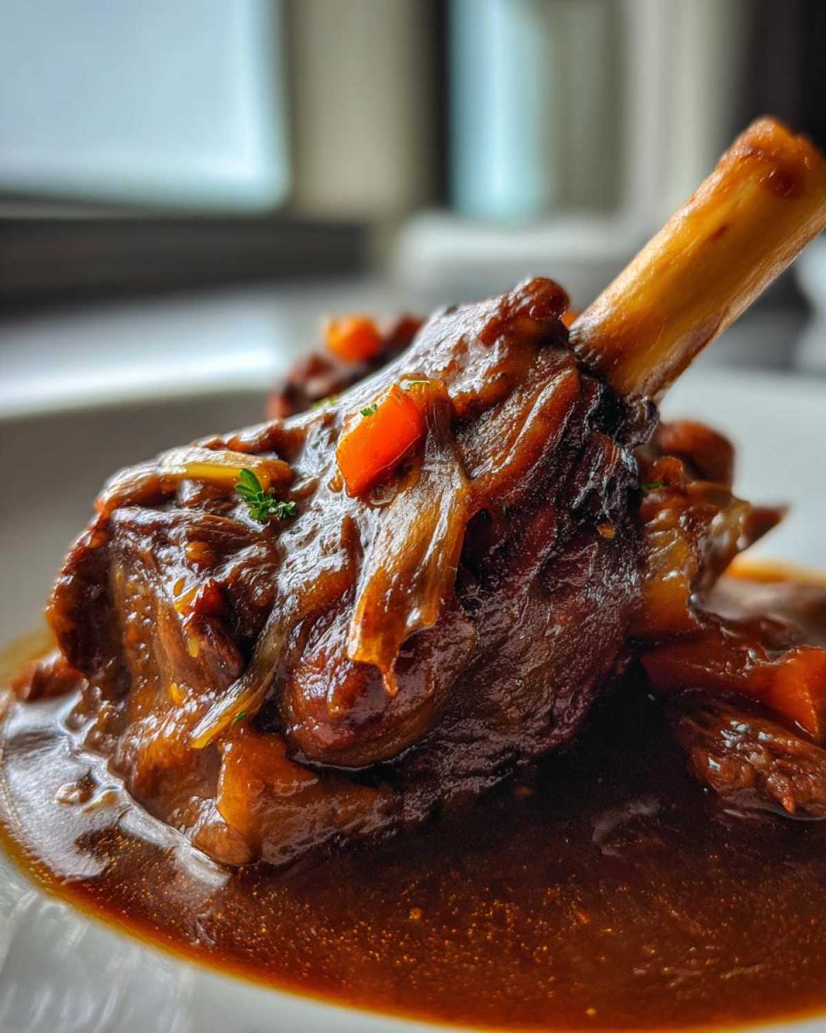 Braised Lamb Shank Stew - detail 1