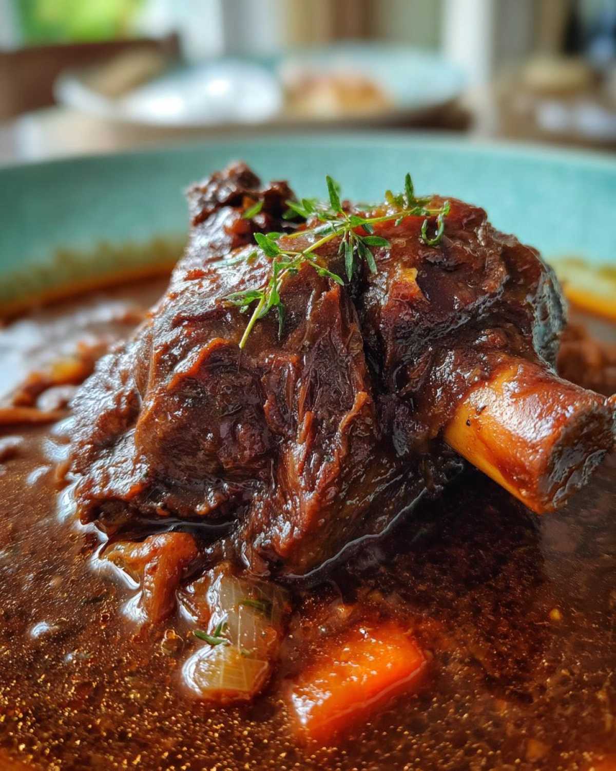 Braised Lamb Shank Stew - detail 2