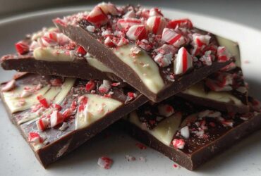 Candy Cane Chocolate Bark