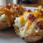 Cheesy Bacon Twice-Baked Potatoes