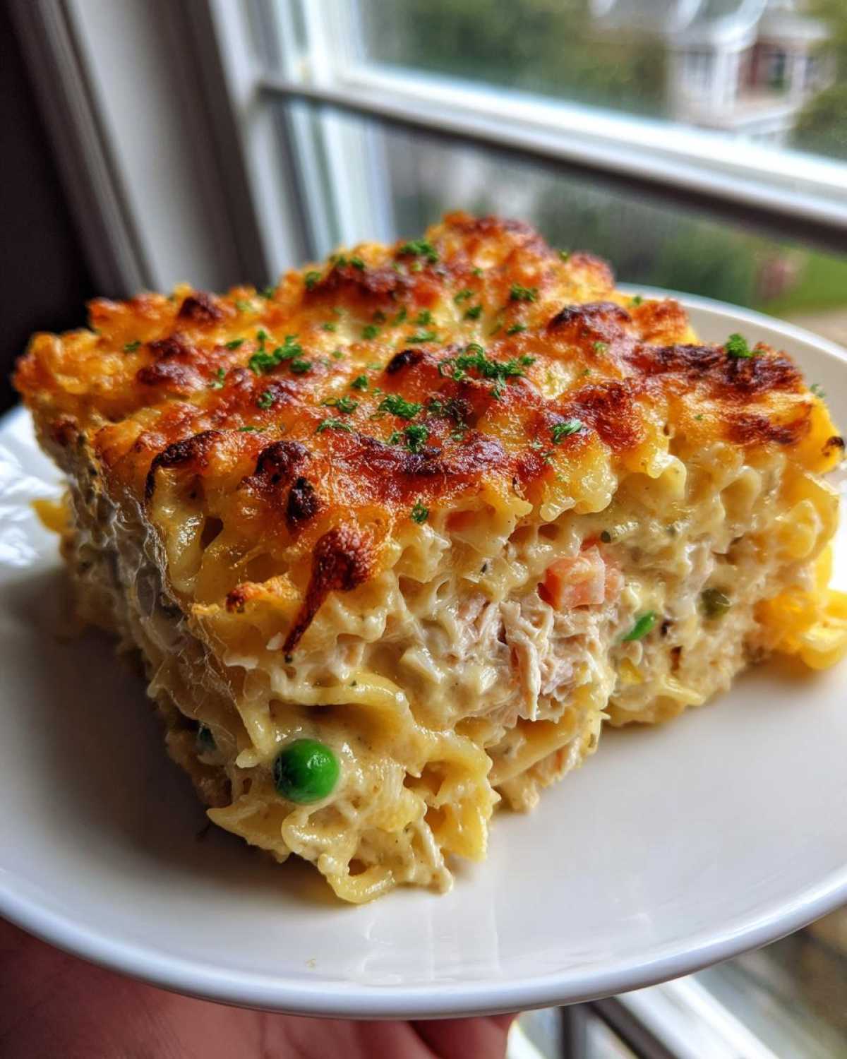 Cheesy tuna noodle casserole - detail 3