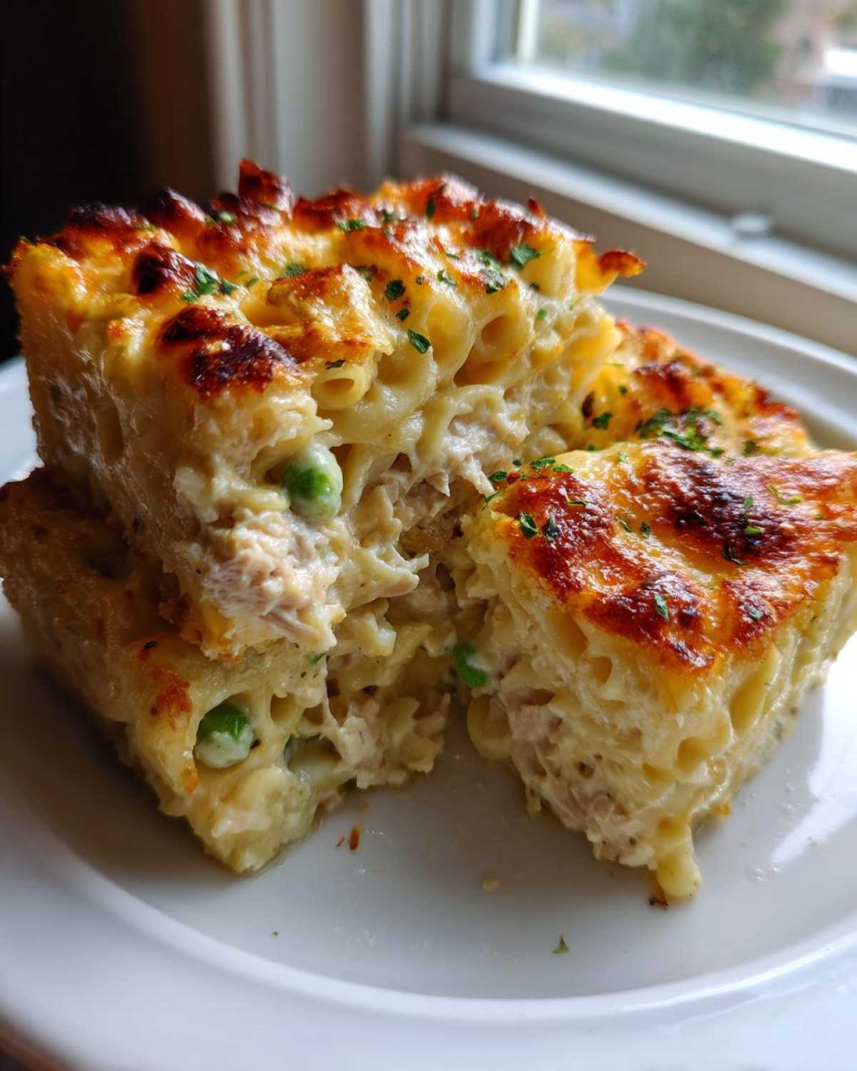 Cheesy tuna noodle casserole - detail 4