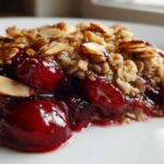 Cherry Almond Oat Crisp