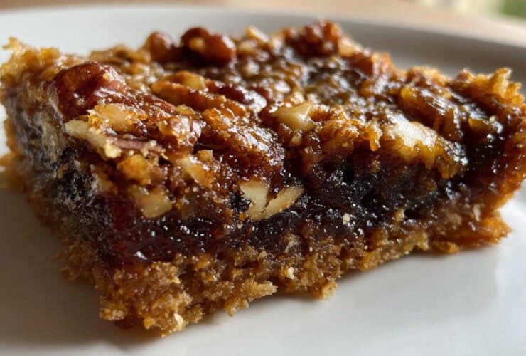 Chewy Date Walnut Bars