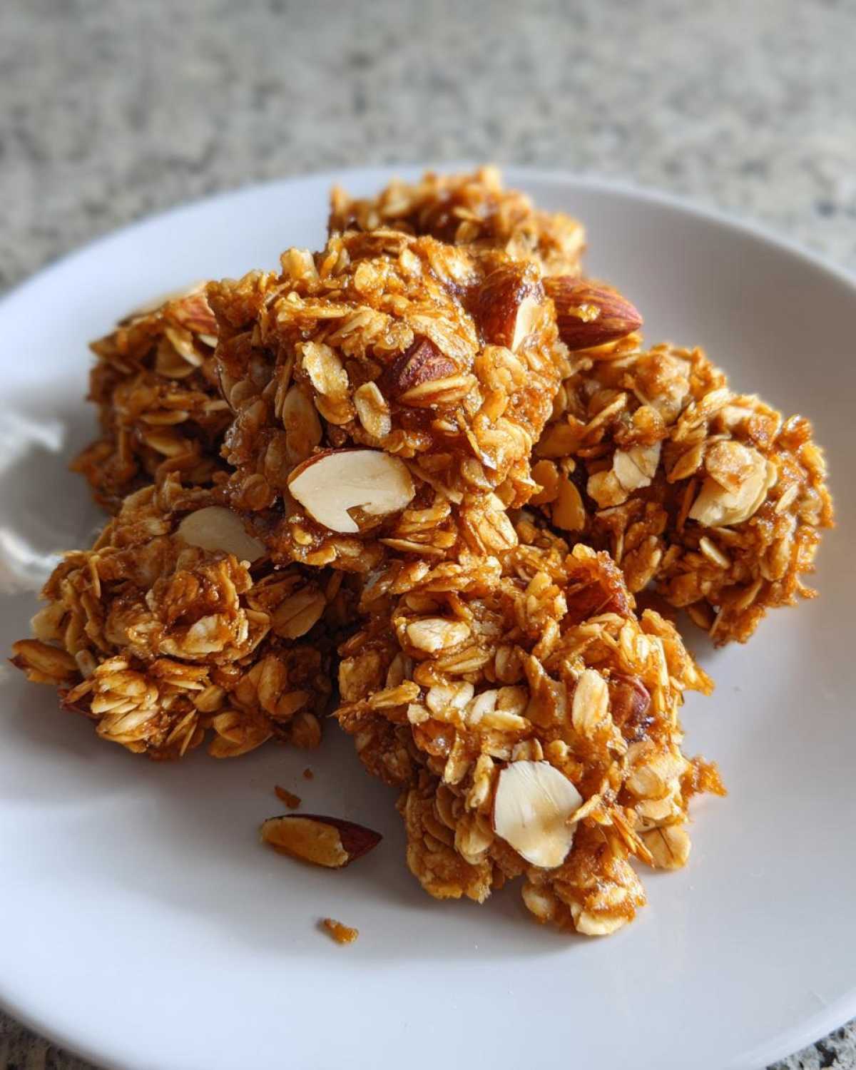 Chewy Ginger Almond Granola Clusters - detail 1