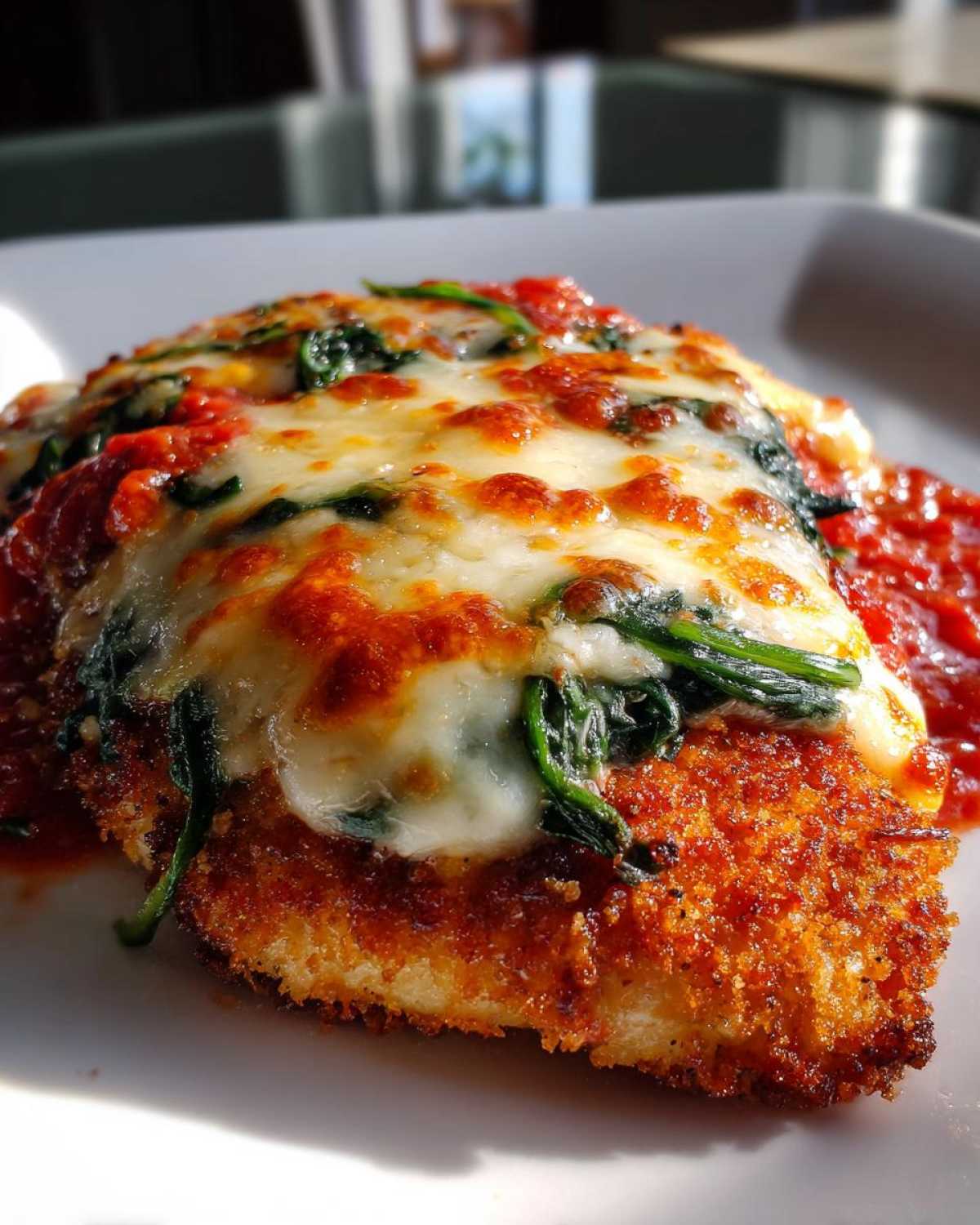 Chicken Parmesan with Spinach - detail 3