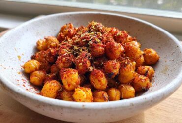 Chili Lime Roasted Chickpeas