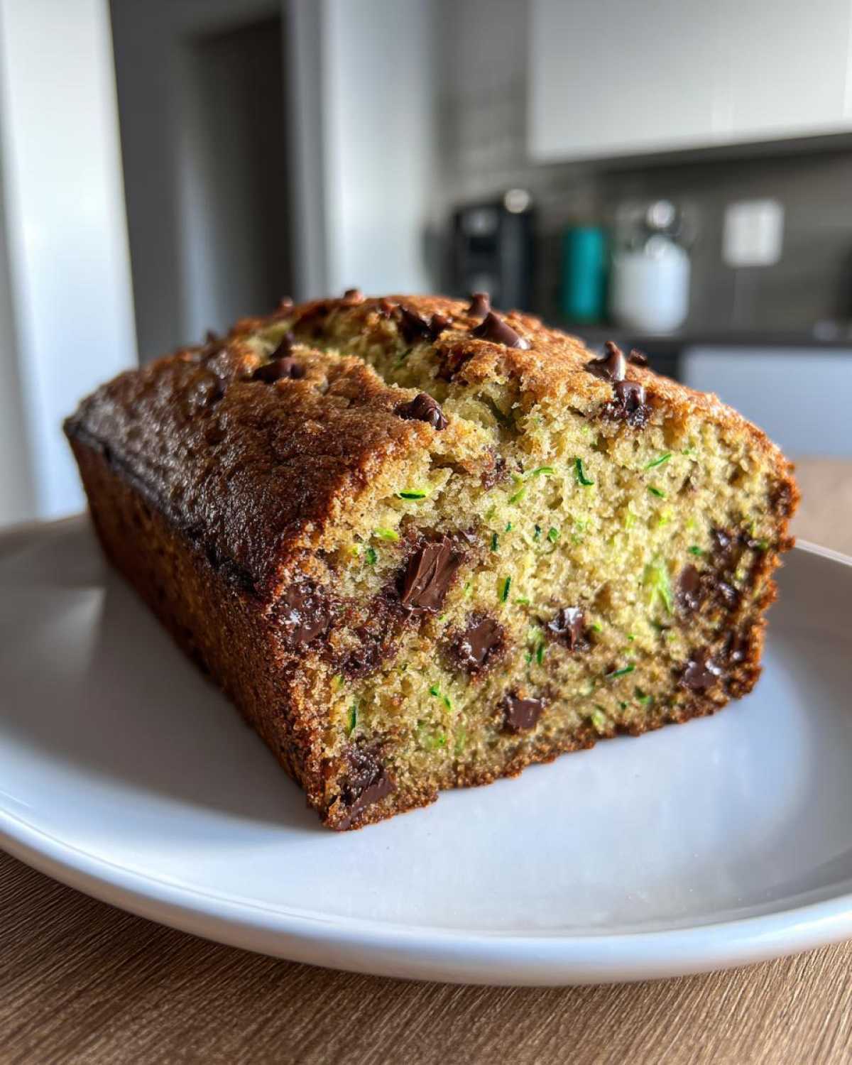 Chocolate Chip Zucchini Bread - detail 3