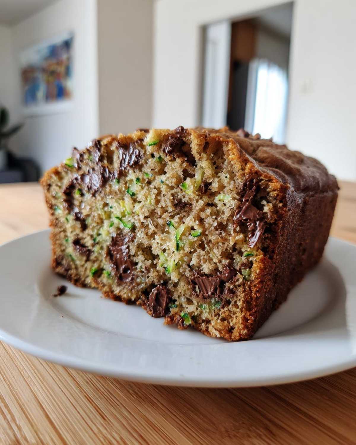 Chocolate Chip Zucchini Bread - detail 4