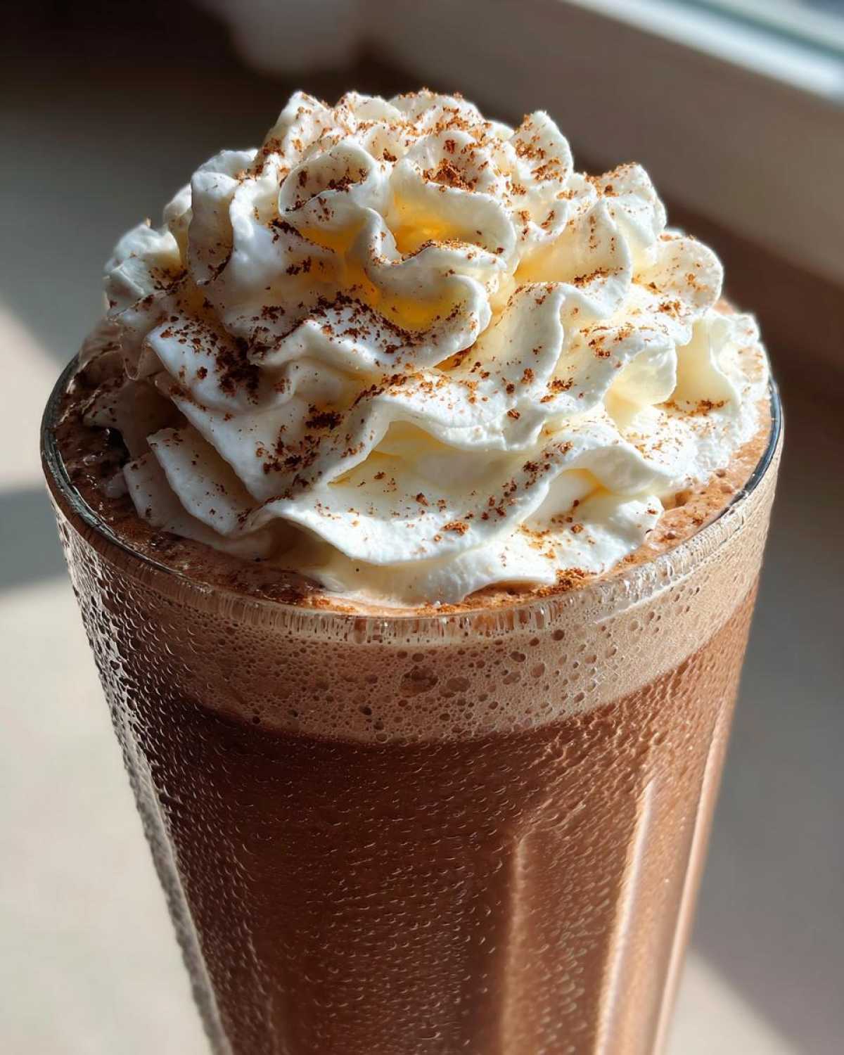 Chocolate Eggnog Milkshake - detail 2