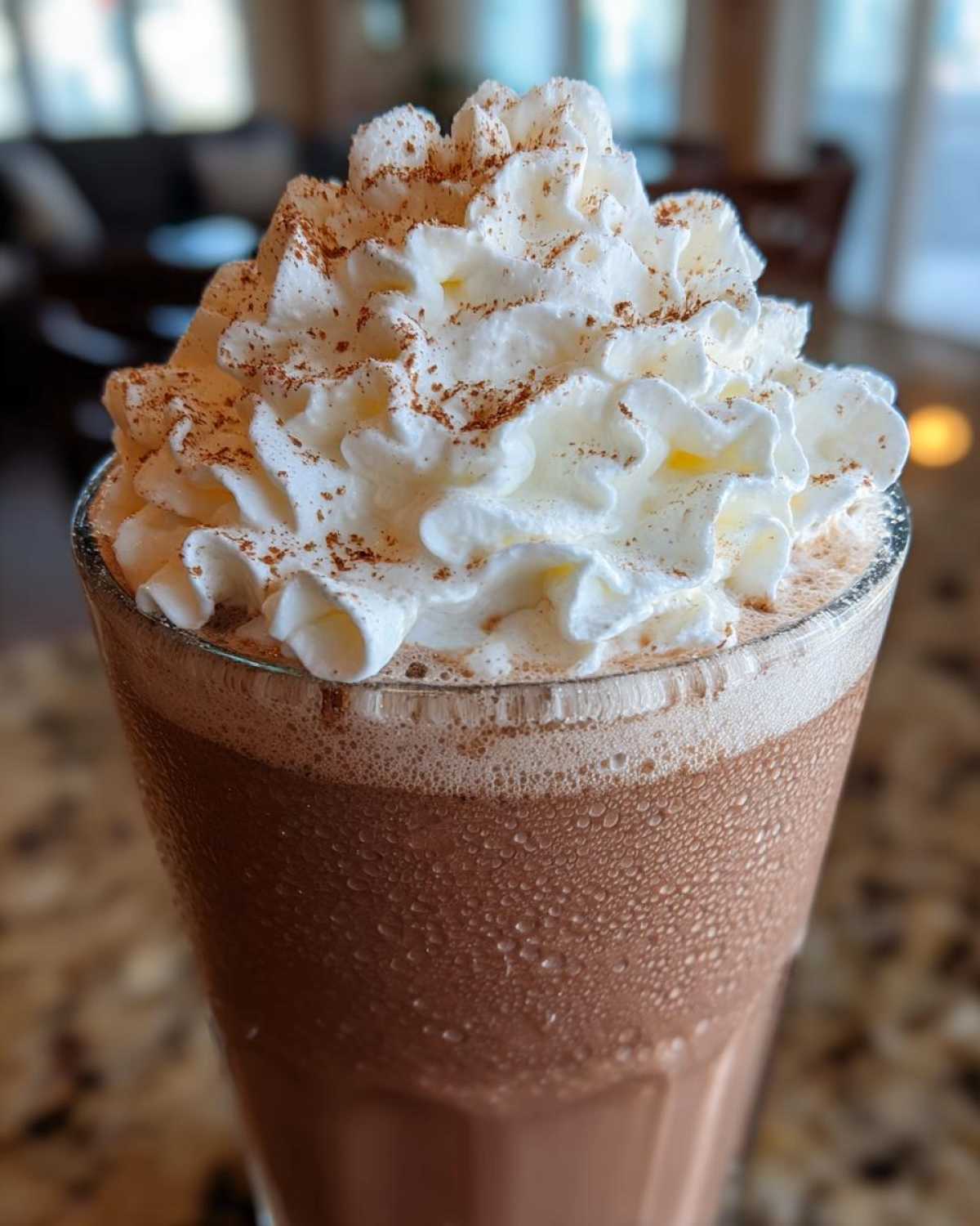 Chocolate Eggnog Milkshake - detail 3