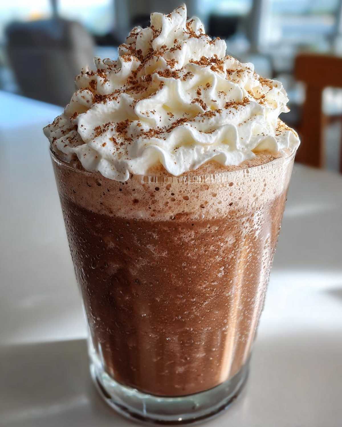 Chocolate Eggnog Milkshake - detail 4