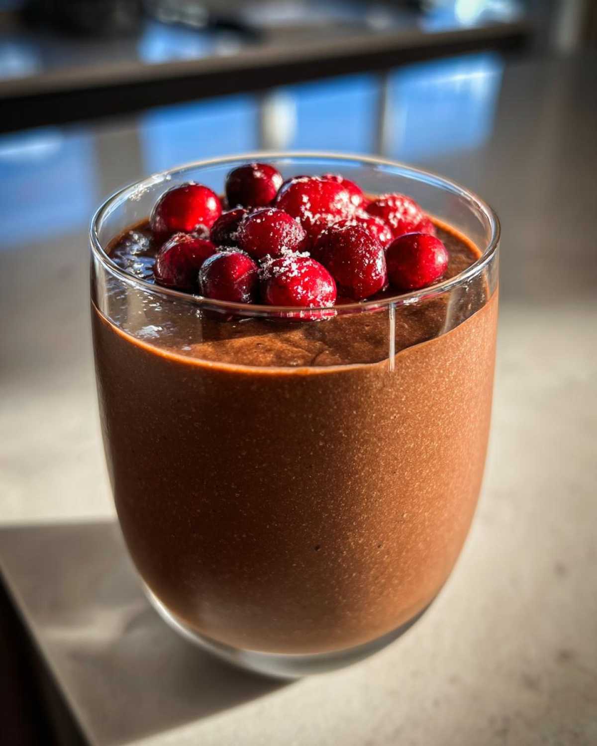 Chocolate Hazelnut Berry Smoothie - detail 1