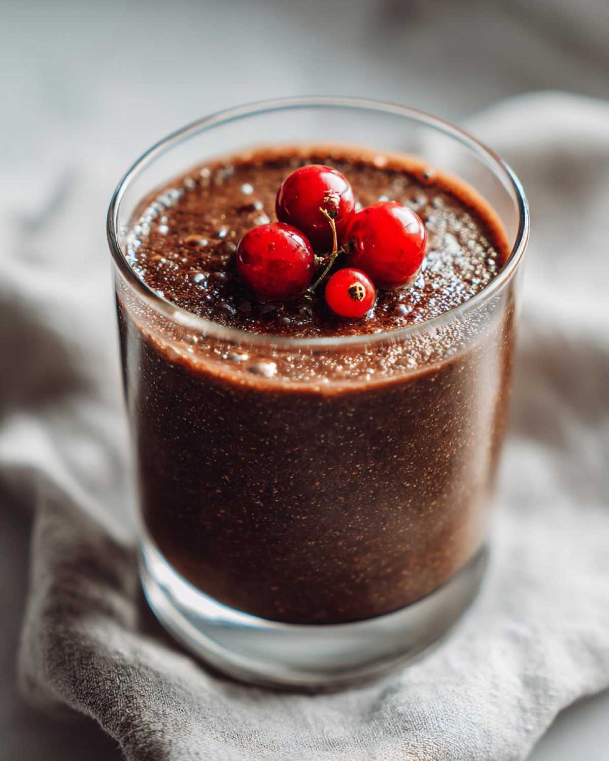 Chocolate Hazelnut Berry Smoothie - detail 4