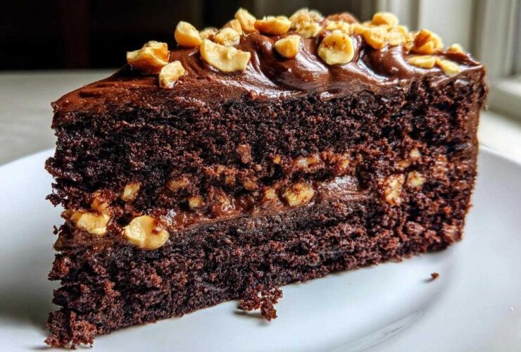 Chocolate Hazelnut Layer Cake