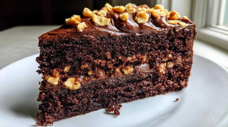 Chocolate Hazelnut Layer Cake