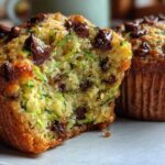 Chocolate chip zucchini muffins