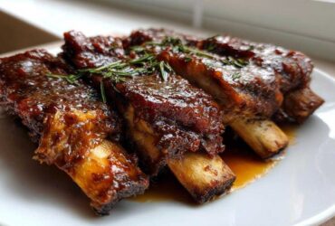 Cider Braised Pork Ribs