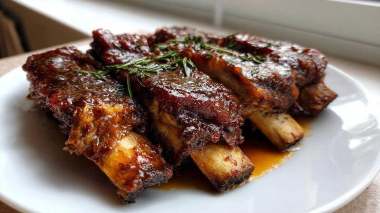 Cider Braised Pork Ribs