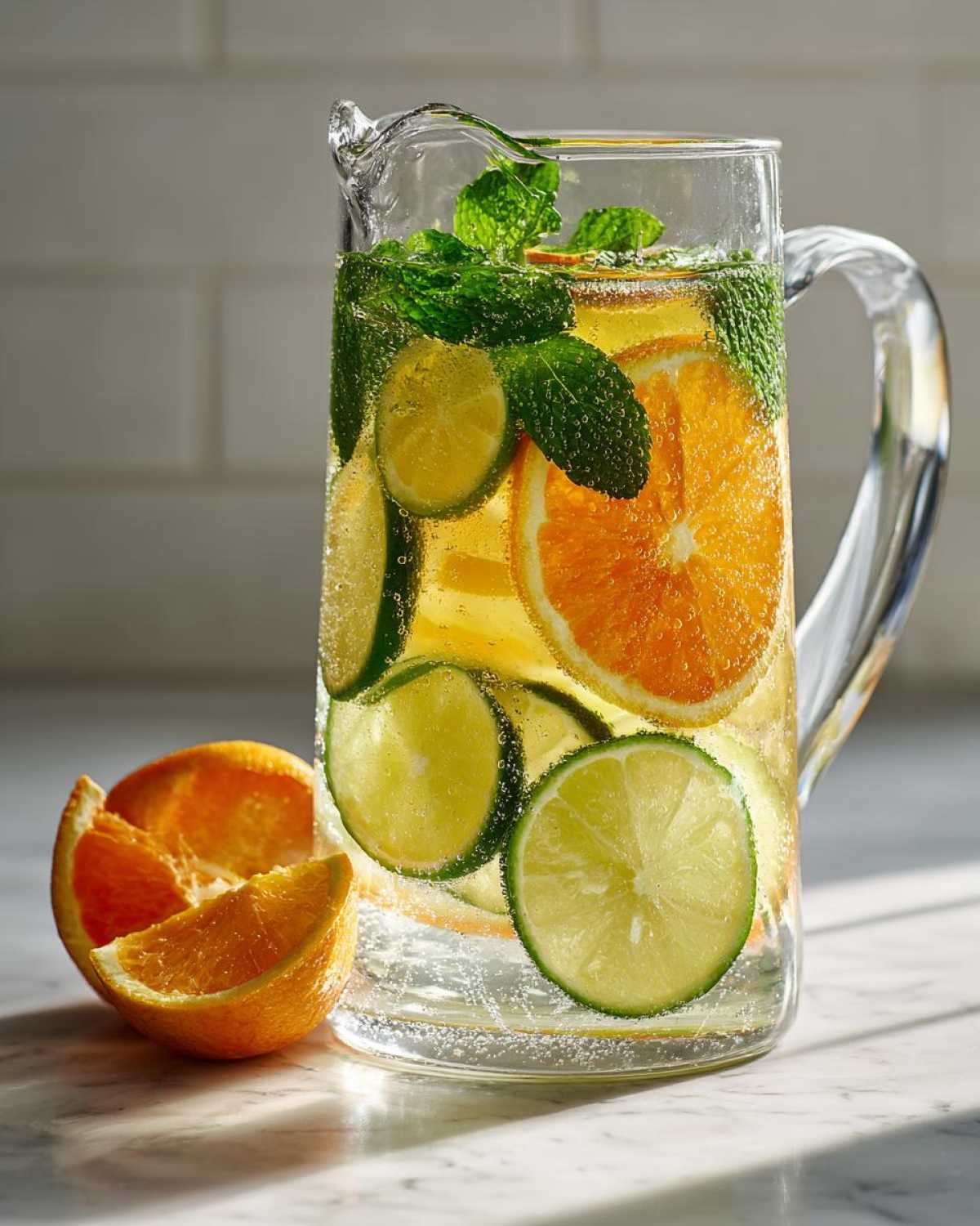 Citrus Mint Detox Water - detail 3