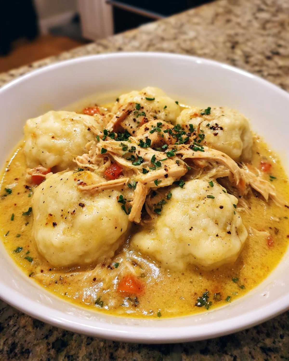 Classic Chicken and Dumplings - detail 1
