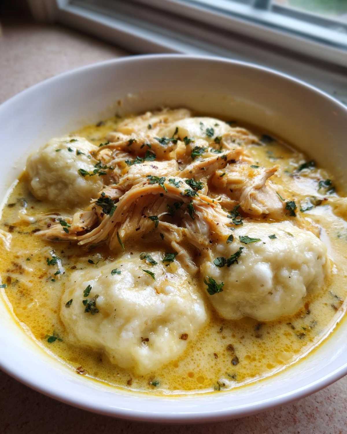 Classic Chicken and Dumplings - detail 4