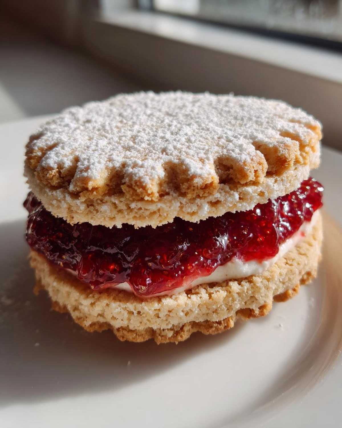 Classic Raspberry Linzer Cookies - detail 4