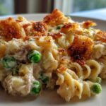Classic tuna noodle casserole