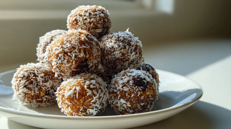 Coconut Almond Date Balls