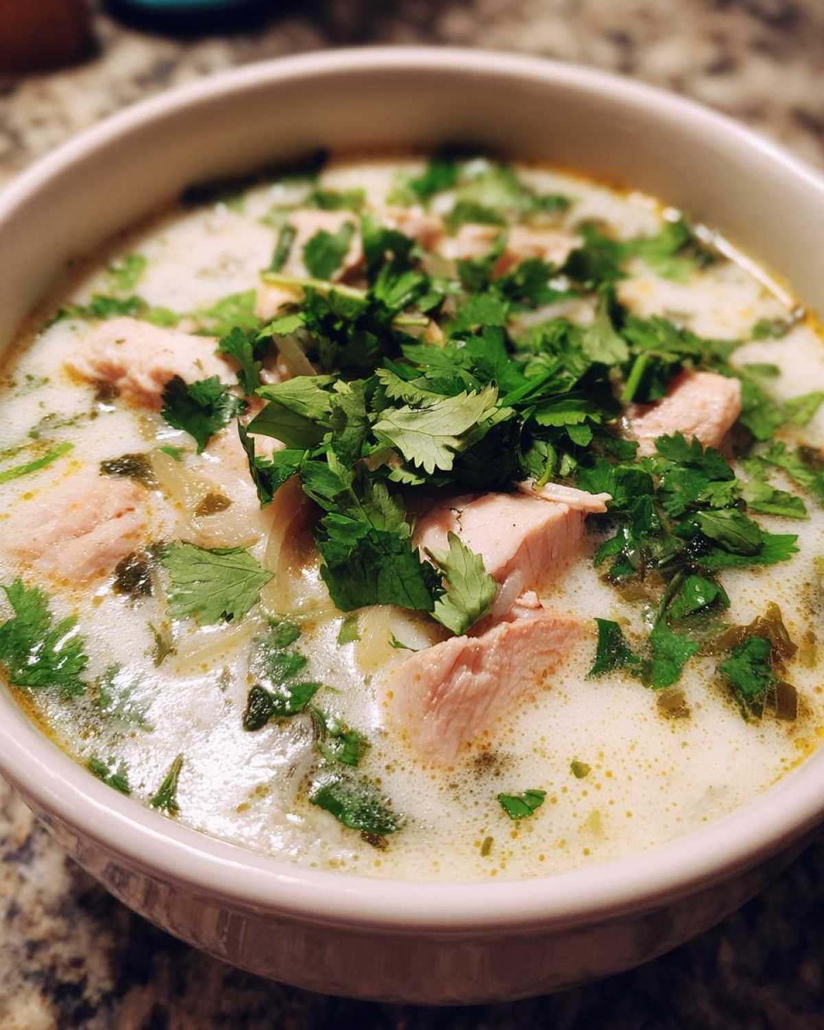 Coconut Lemongrass Chicken Soup - detail 3