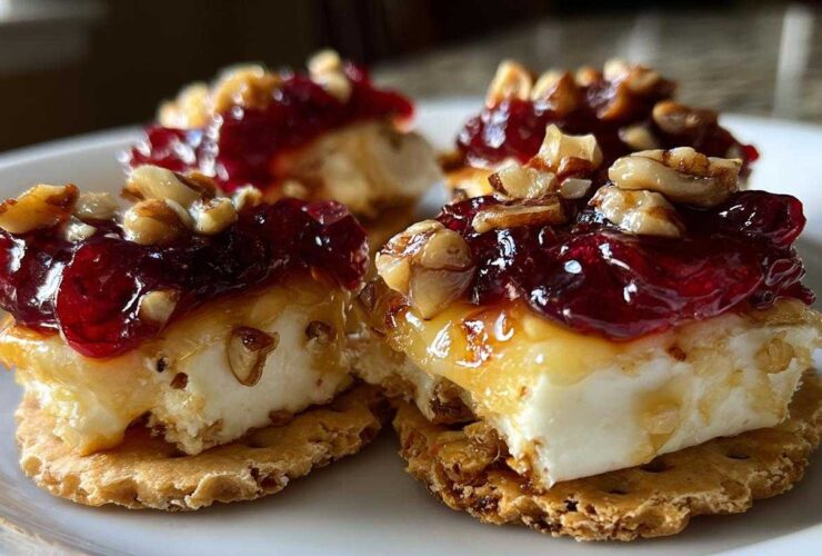 Cranberry Brie Bites