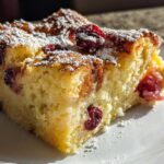Cranberry Orange Bread Pudding