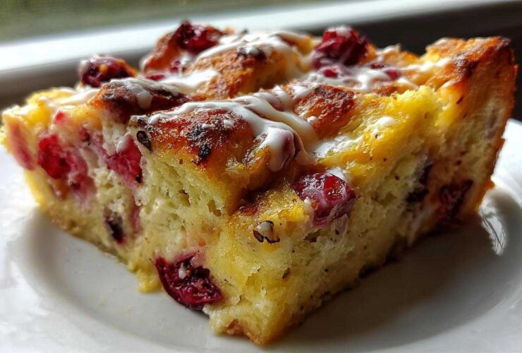 Cranberry Orange French Toast Bake