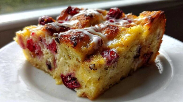 Cranberry Orange French Toast Bake