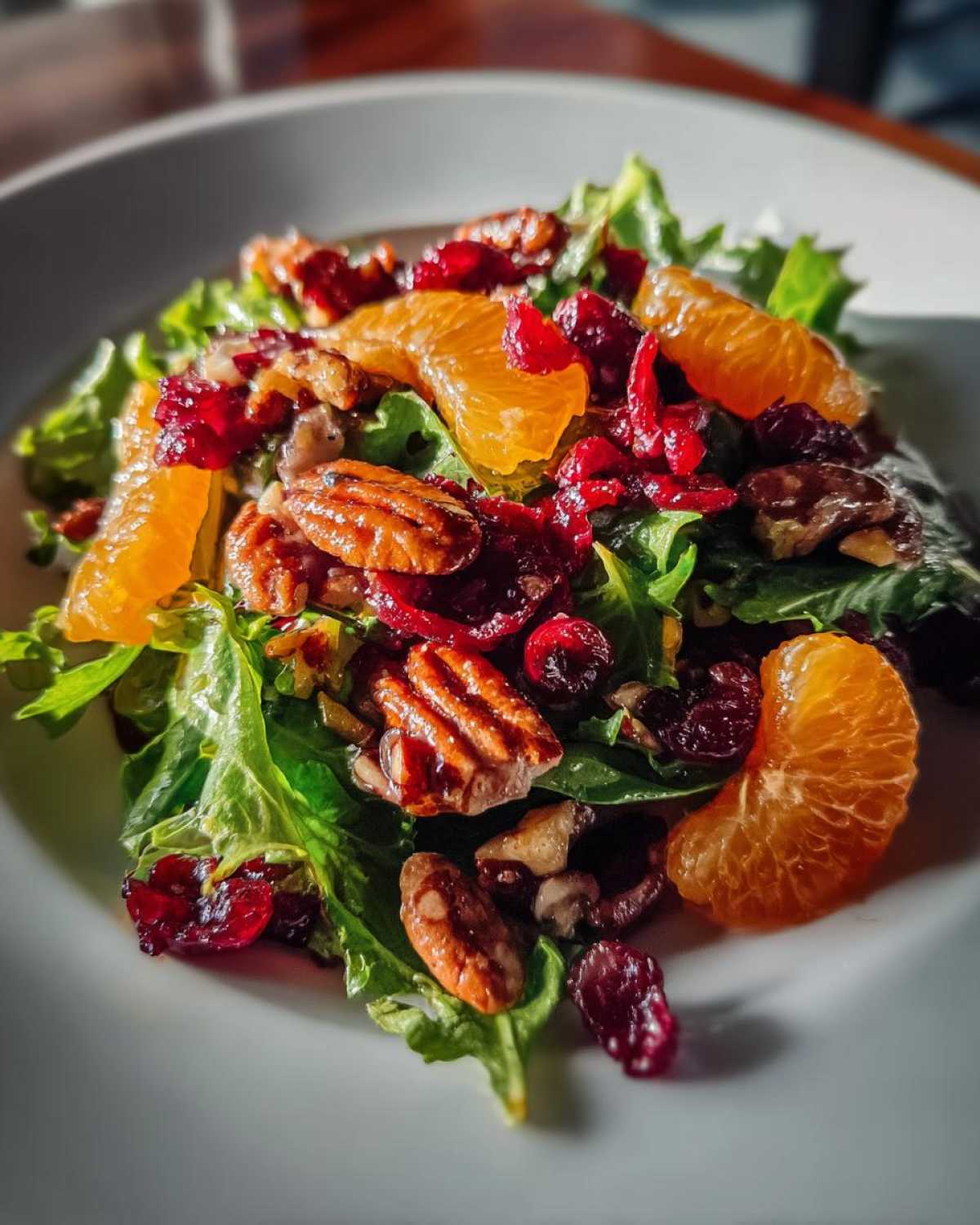 Cranberry Orange Pecan Salad - detail 2