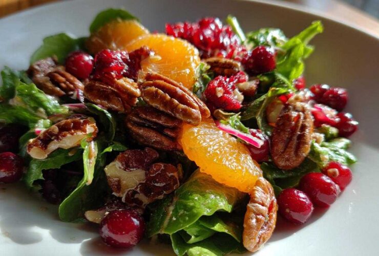Cranberry Orange Pecan Salad