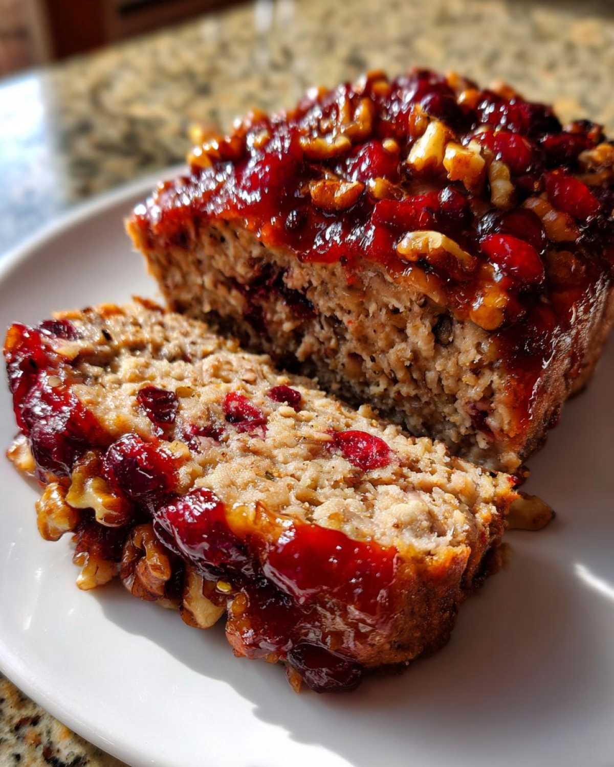 Cranberry Walnut Turkey Meatloaf - detail 1