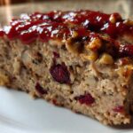 Cranberry Walnut Turkey Meatloaf