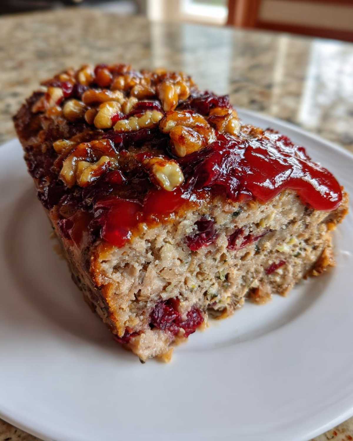 Cranberry Walnut Turkey Meatloaf - detail 3