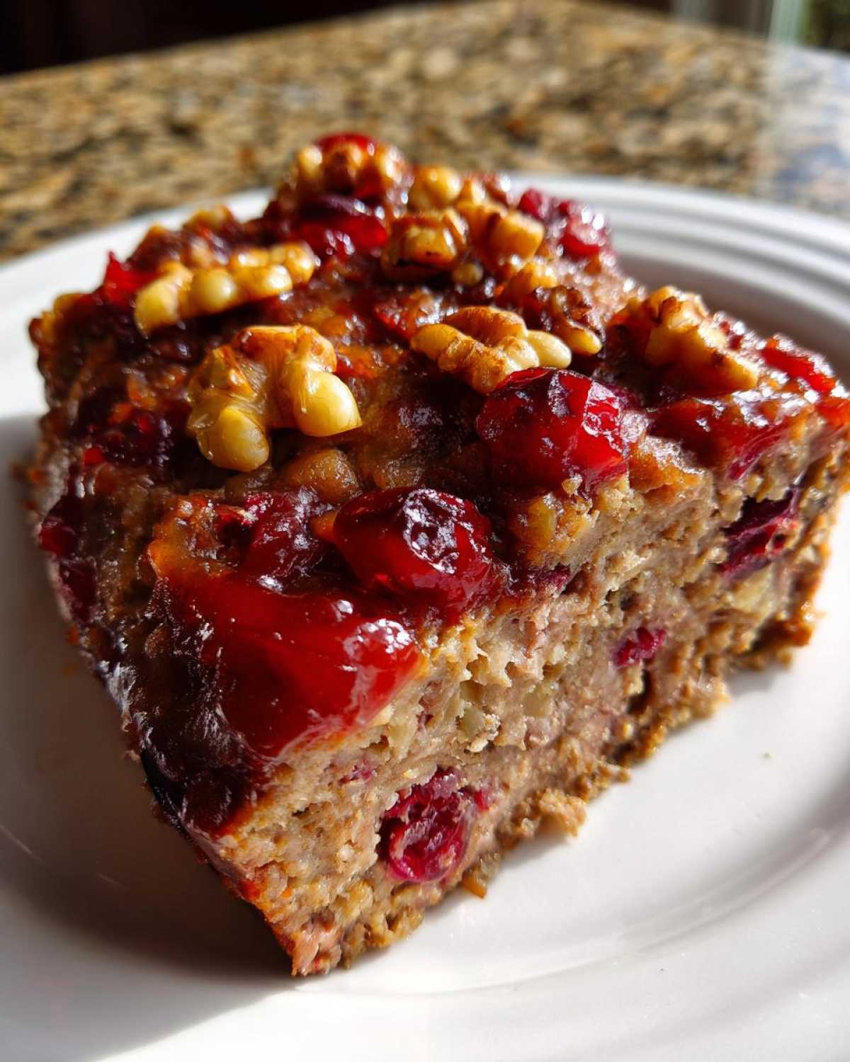 Cranberry Walnut Turkey Meatloaf - detail 4