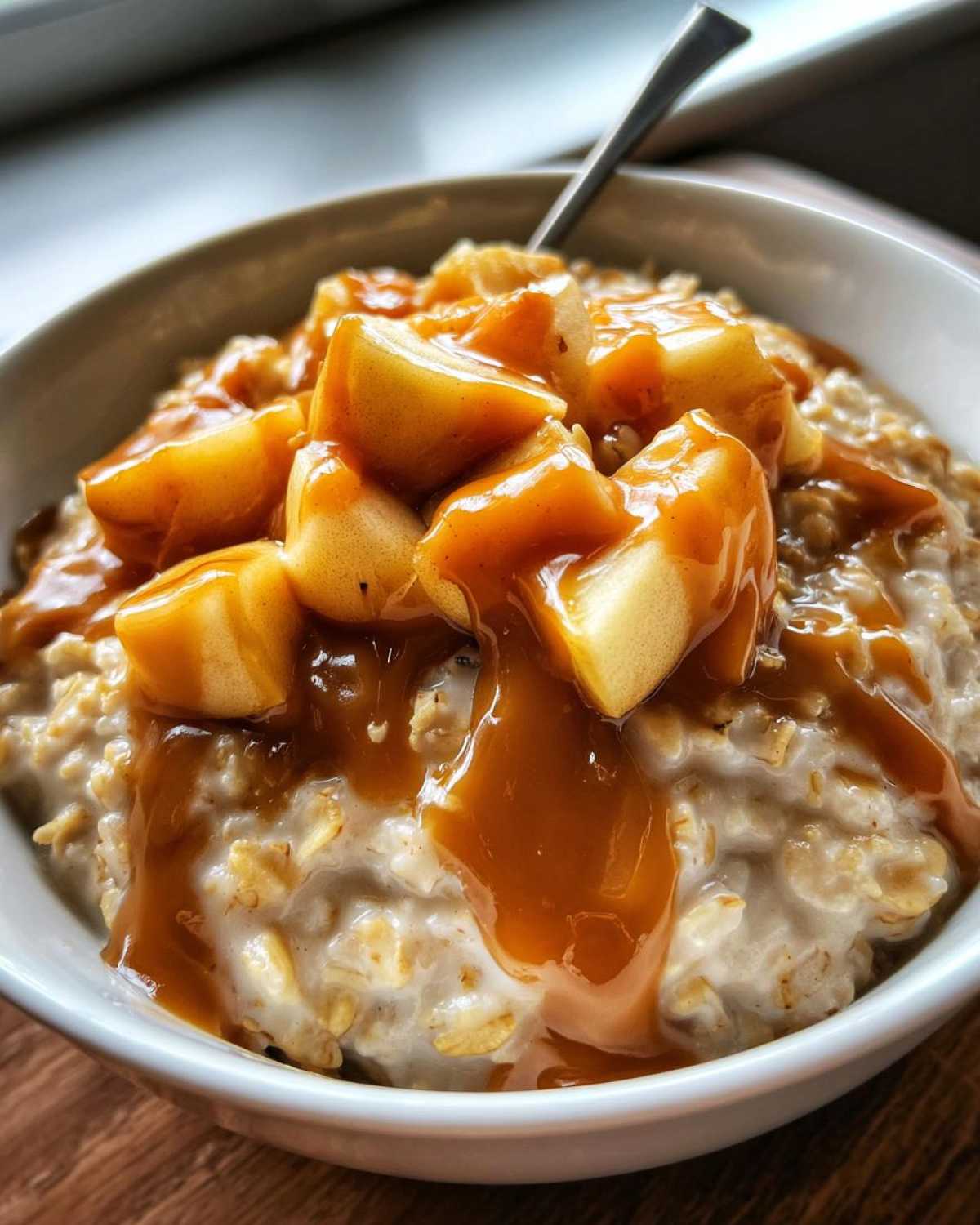 Creamy Caramel Apple Oatmeal - detail 4