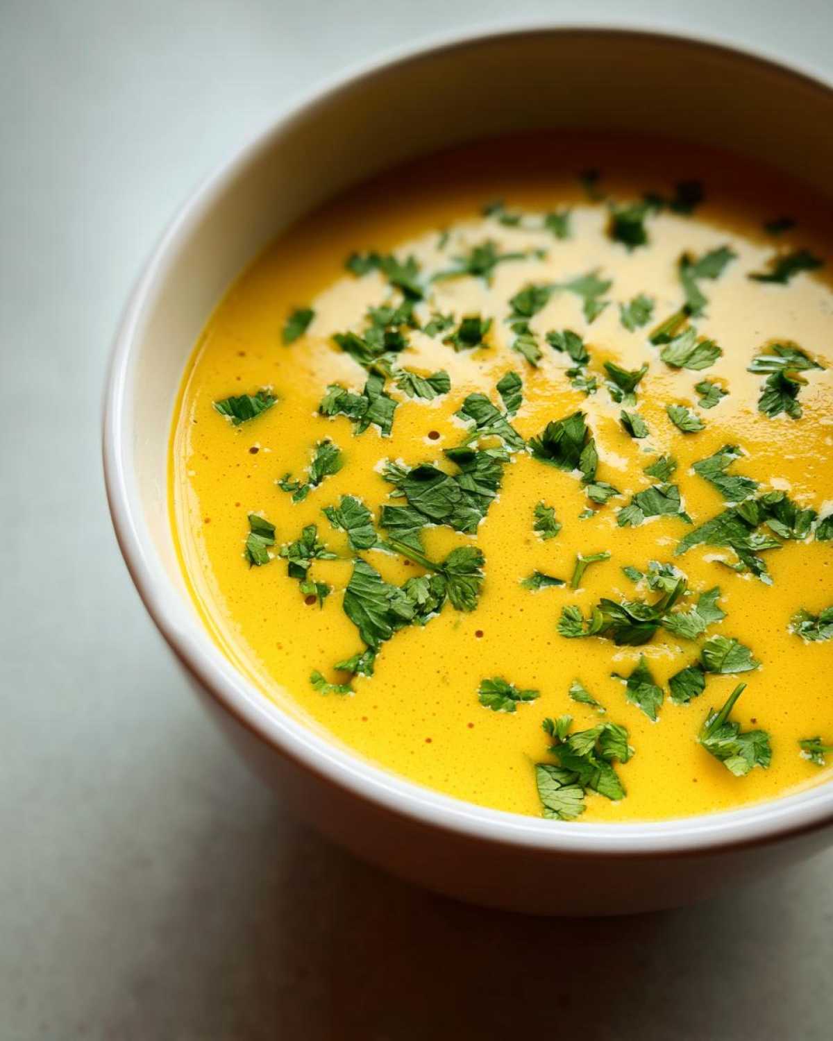 Creamy Cauliflower Curry Soup - detail 1