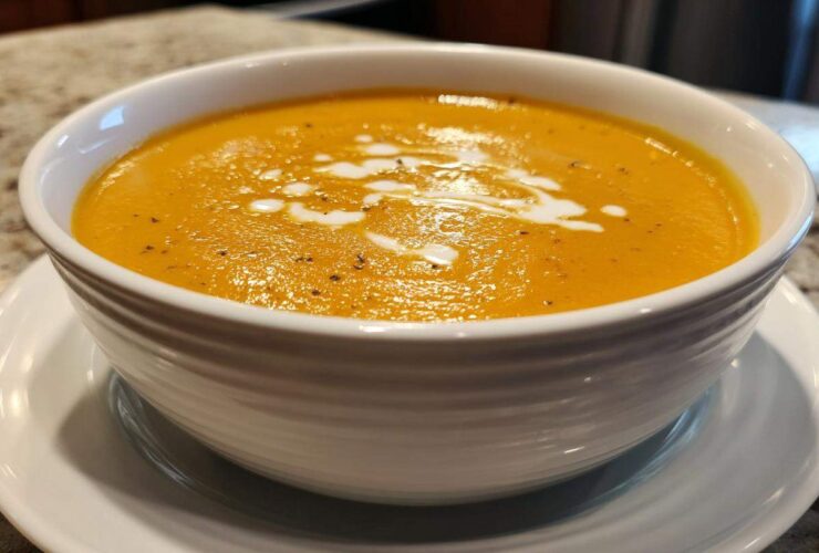 Creamy Curried Butternut Squash Soup