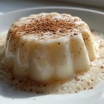 Creamy Eggnog Panna Cotta