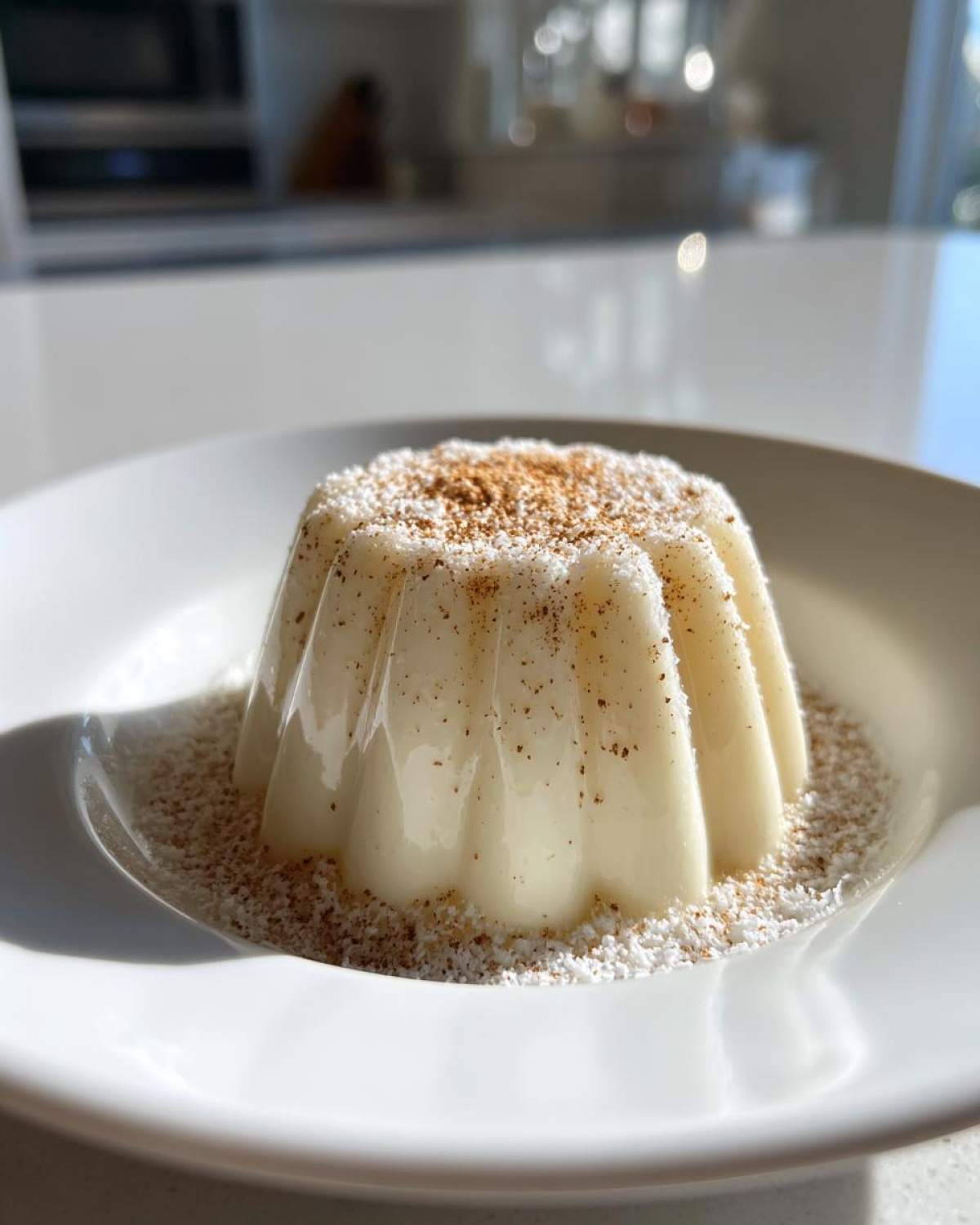 Creamy Eggnog Panna Cotta - detail 3